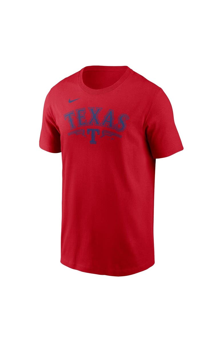 Nike Men's Nike Red Texas Rangers Local Team T-Shirt, Alternate, color, Red