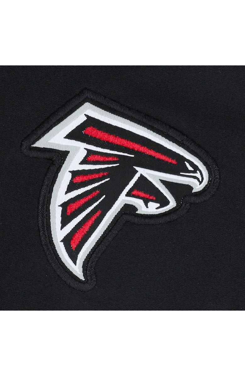 Nike Men's Nike Black Atlanta Falcons Sideline Coaches Chevron Lockup Pullover Top, Alternate, color, Black