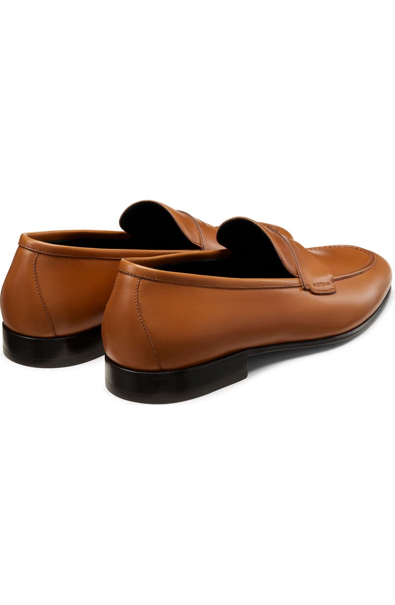 Stuart Weitzman Banks Penny Loafer, Alternate, color, Cognac