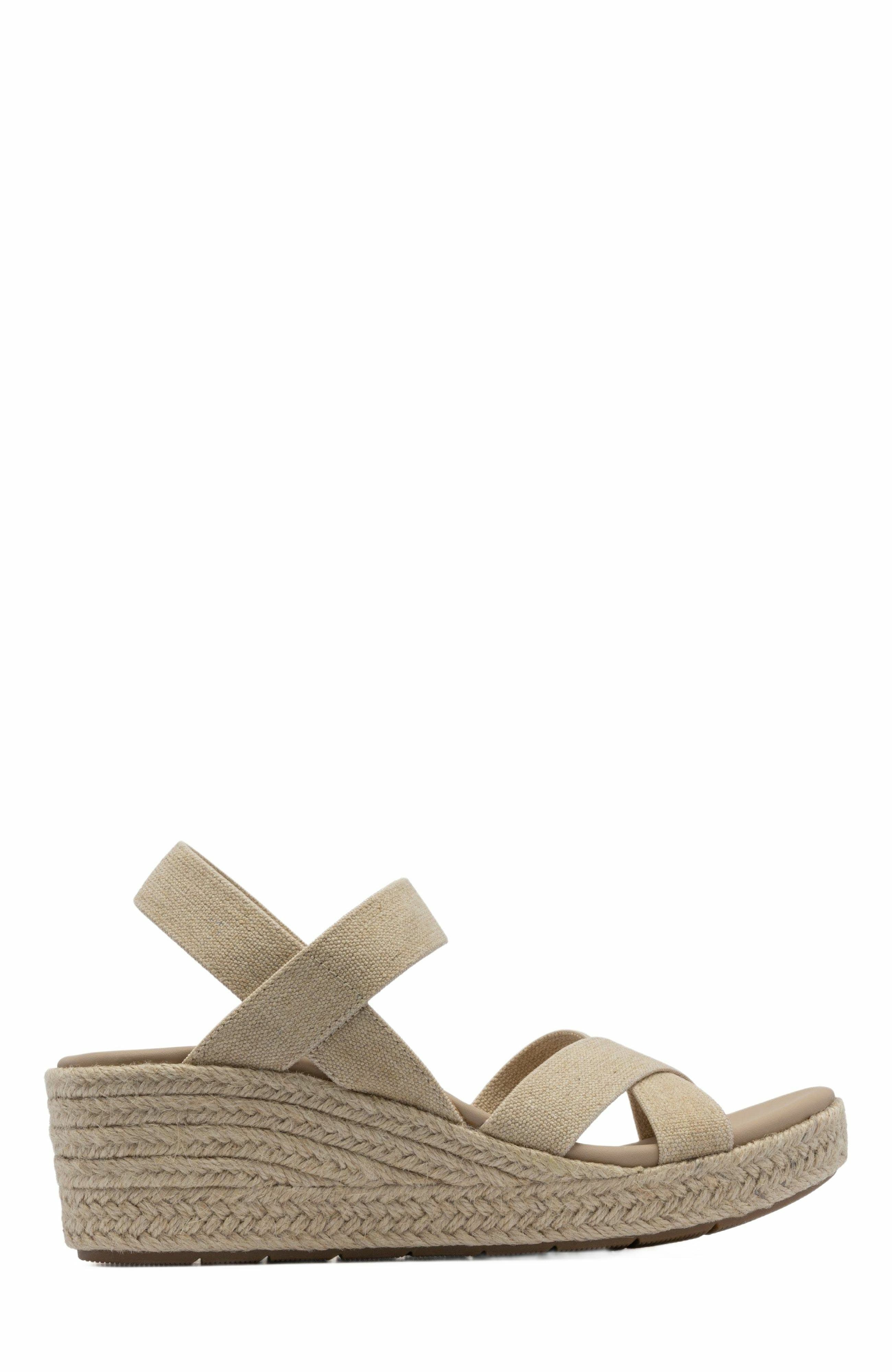 ABEO Riviera Stretch Sandal, Alternate, color, Linen - Regular
