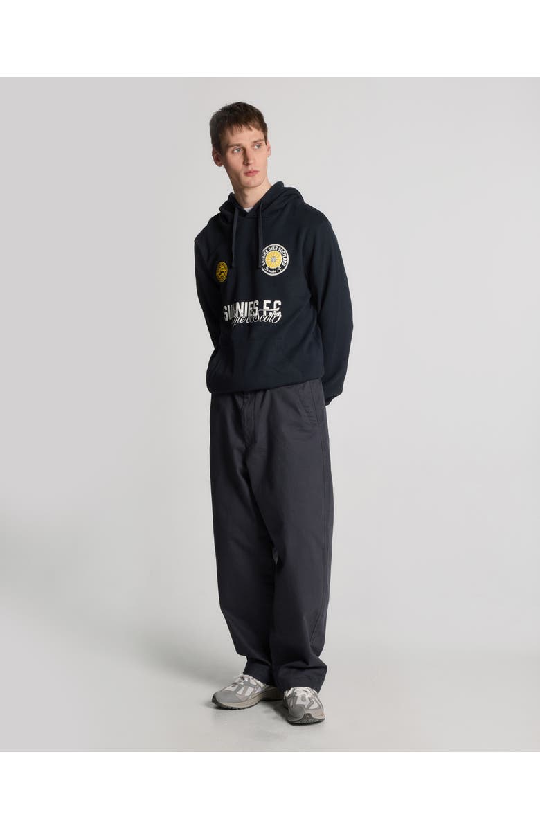 Lyle & Scott Sunnies FC Graphic Pullover Hoodie, Alternate, color, Dark Navy