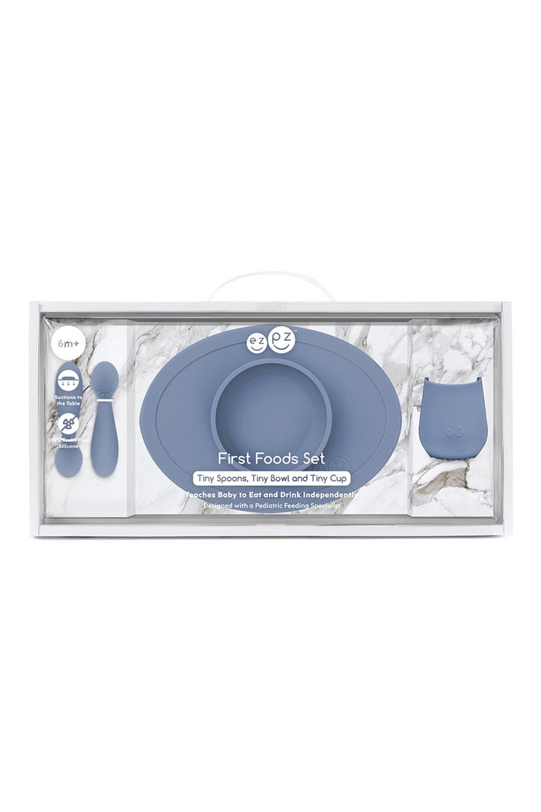 First Foods Set, Alternate, color, INDIGO