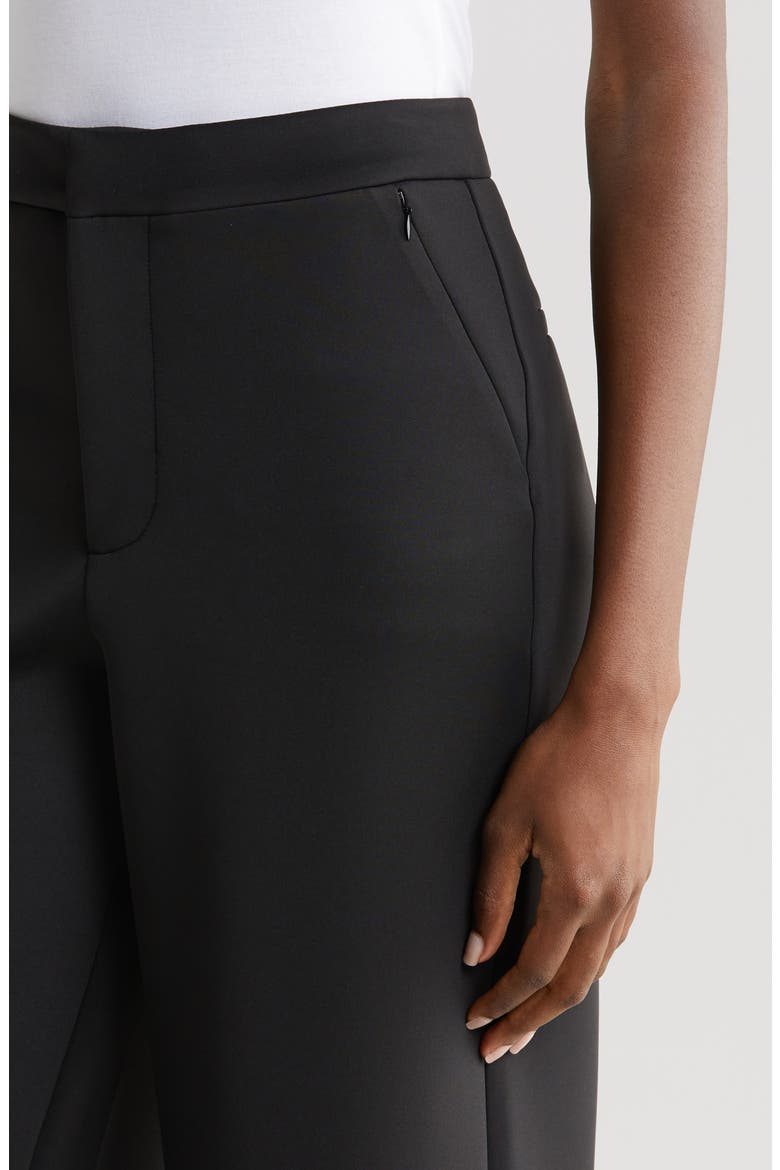 Scuba Wide Leg Trousers, Alternate, color, BLACK001