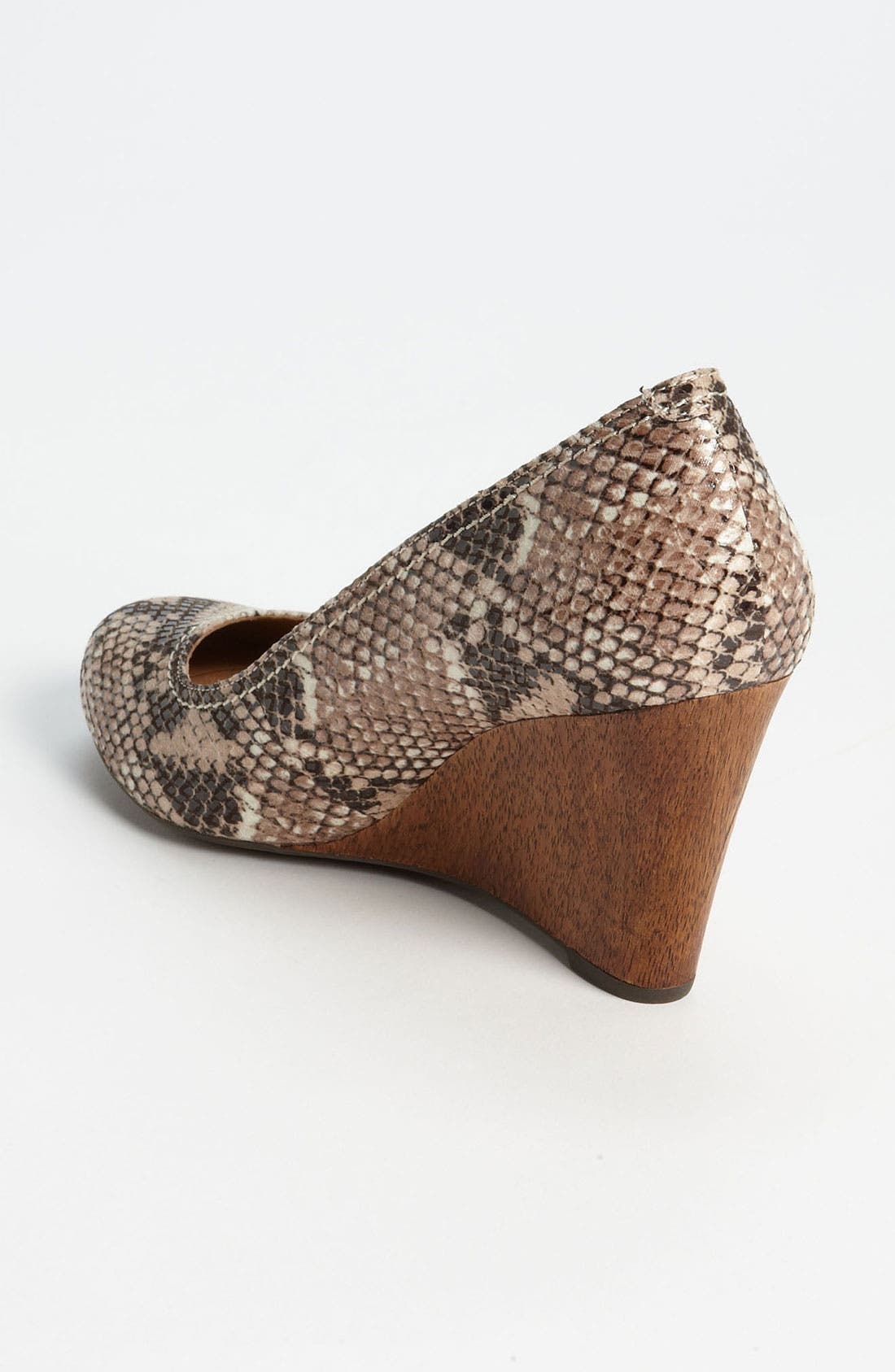 'Purity Snow' Pump, Alternate, color, BEIGE SNAKE