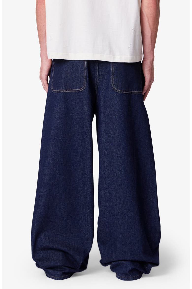 Raw Baggy Rave Wide Leg Jeans, Alternate, color, RINSED INDIGO