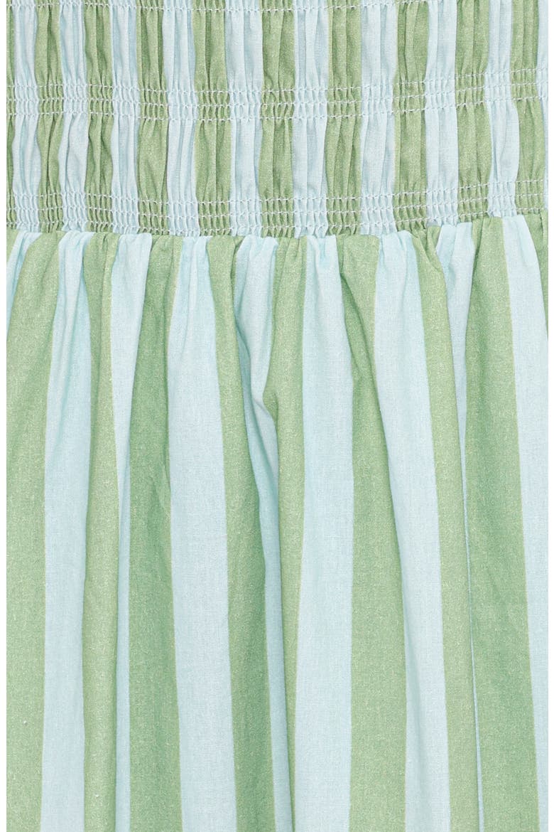 Maleny Sleeveless Maxi Sundress, Alternate, color, BLUE/ GREEN STRIPE