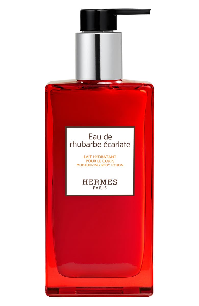 Hermès Eau de rhubarbe écarlate Moisturizing Body Lotion, Main, color,