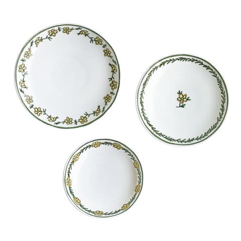 Heritage Daisy Chain Assorted Set of 3 Canape Dishes