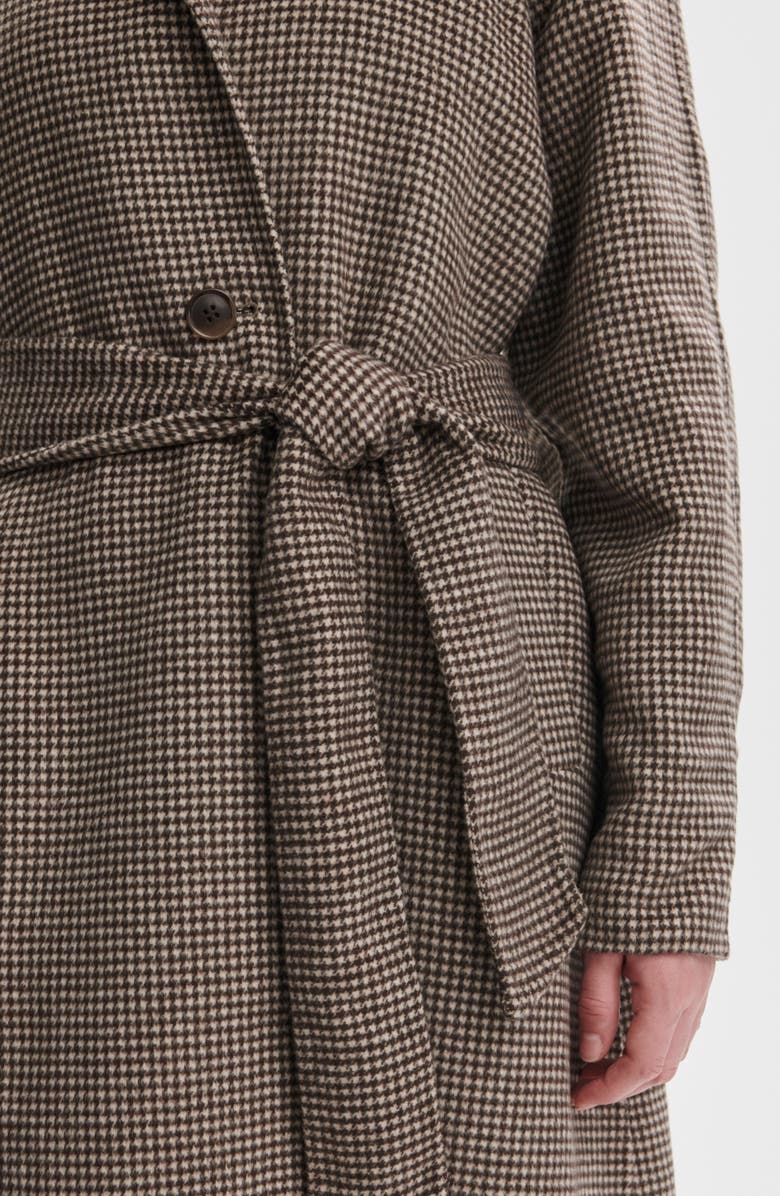 Varley Tomlinson Belted Coat, Alternate, color, Deep Taupe/Sandshell