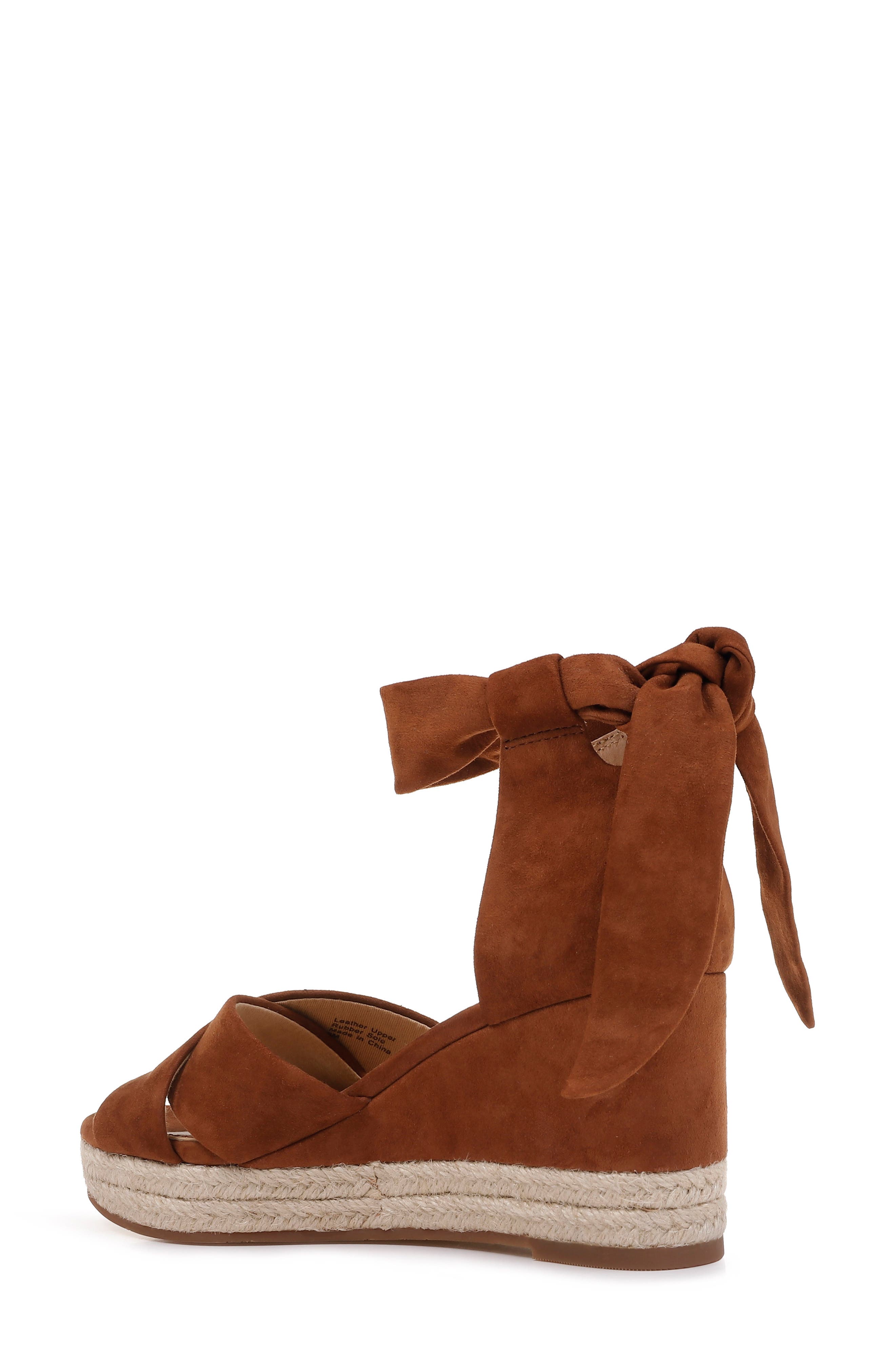 Splendid Terrence Ankle Wrap Wedge Sandal, Alternate, color, 