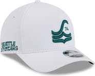 New Era Men's New Era White Seattle Sounders FC 2025 Jersey Hook 9FORTY M-Crown Adjustable Hat
