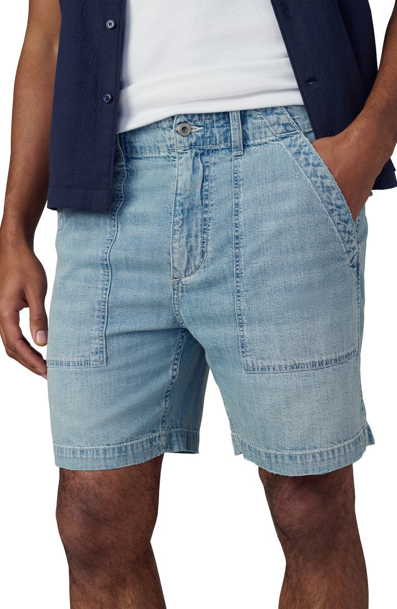 Joe's Utility Chambray Shorts, Alternate, color, Arroyo