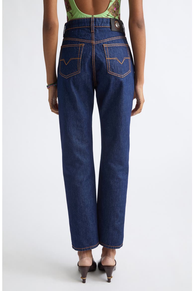 Straight Leg Jeans, Alternate, color, BLUE