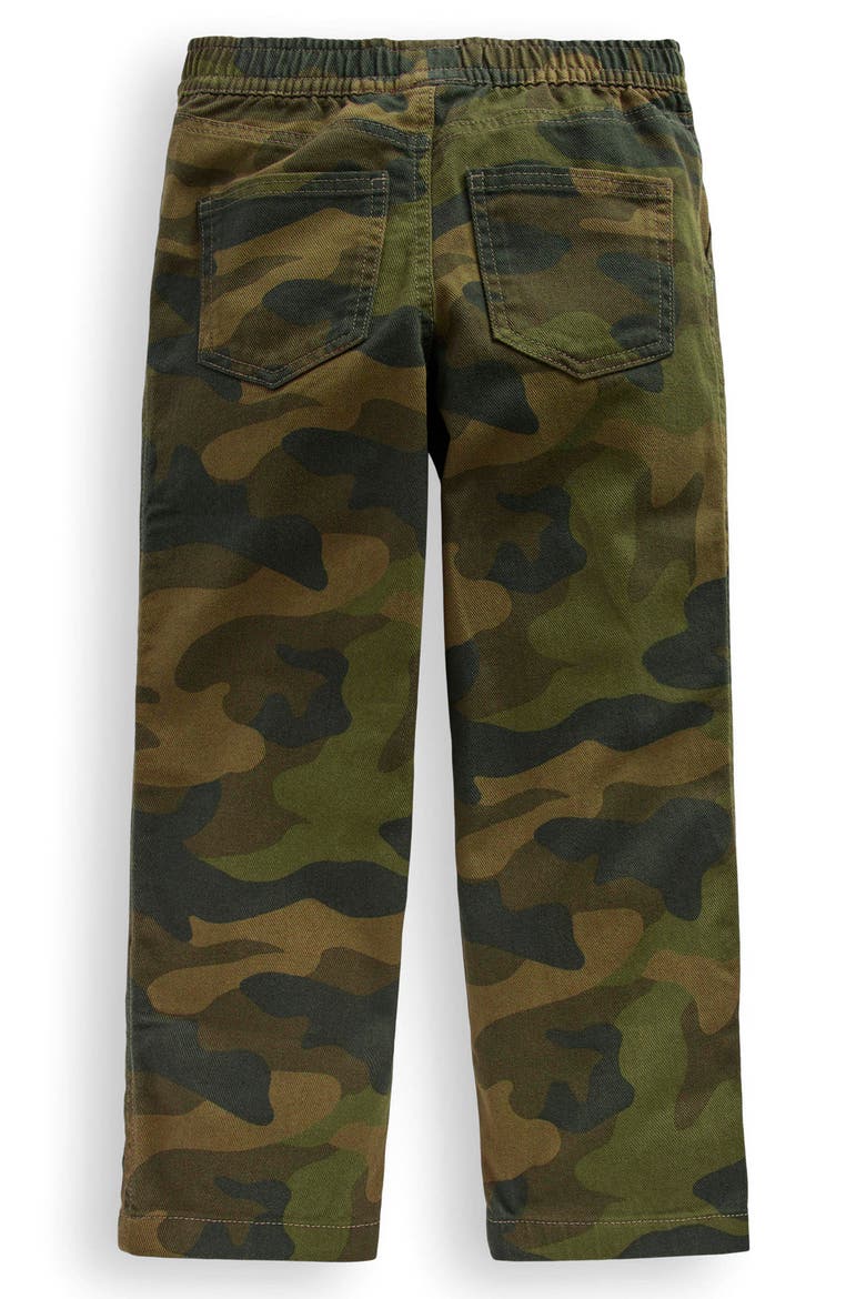 Kids' Camo Print Cotton Twill Pants, Alternate, color, CAMO