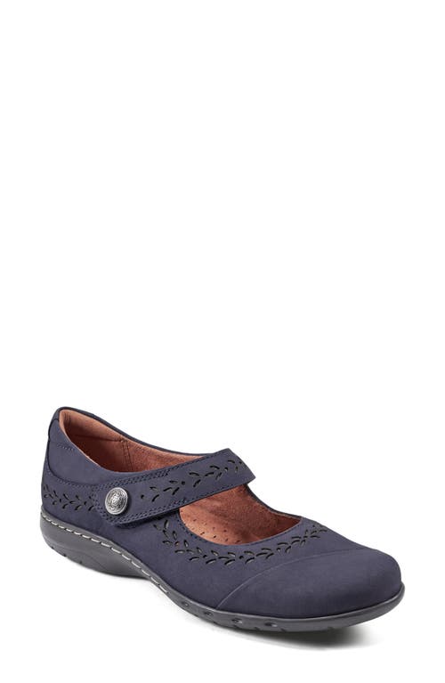Rockport Cobb Hill Perry Mary Jane Ballet Flat In Dark Blue