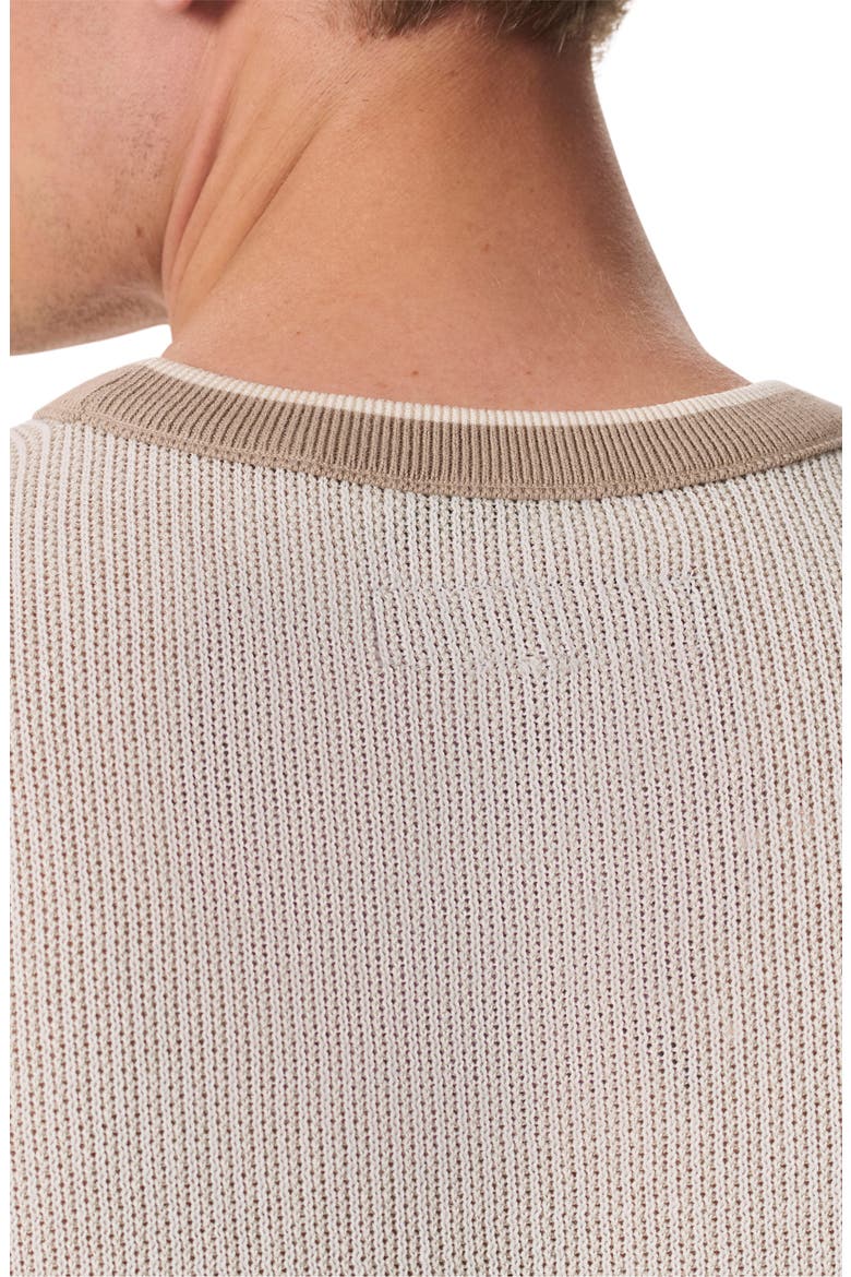 Harvey Ringer Cotton Blend Mesh T-Shirt, Alternate, color, LIGHT BEIGE