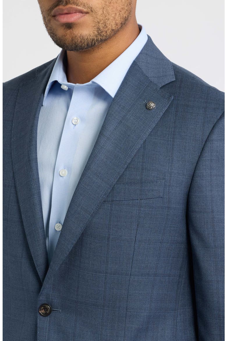 Essence Wool Suit, Alternate, color, BLUE