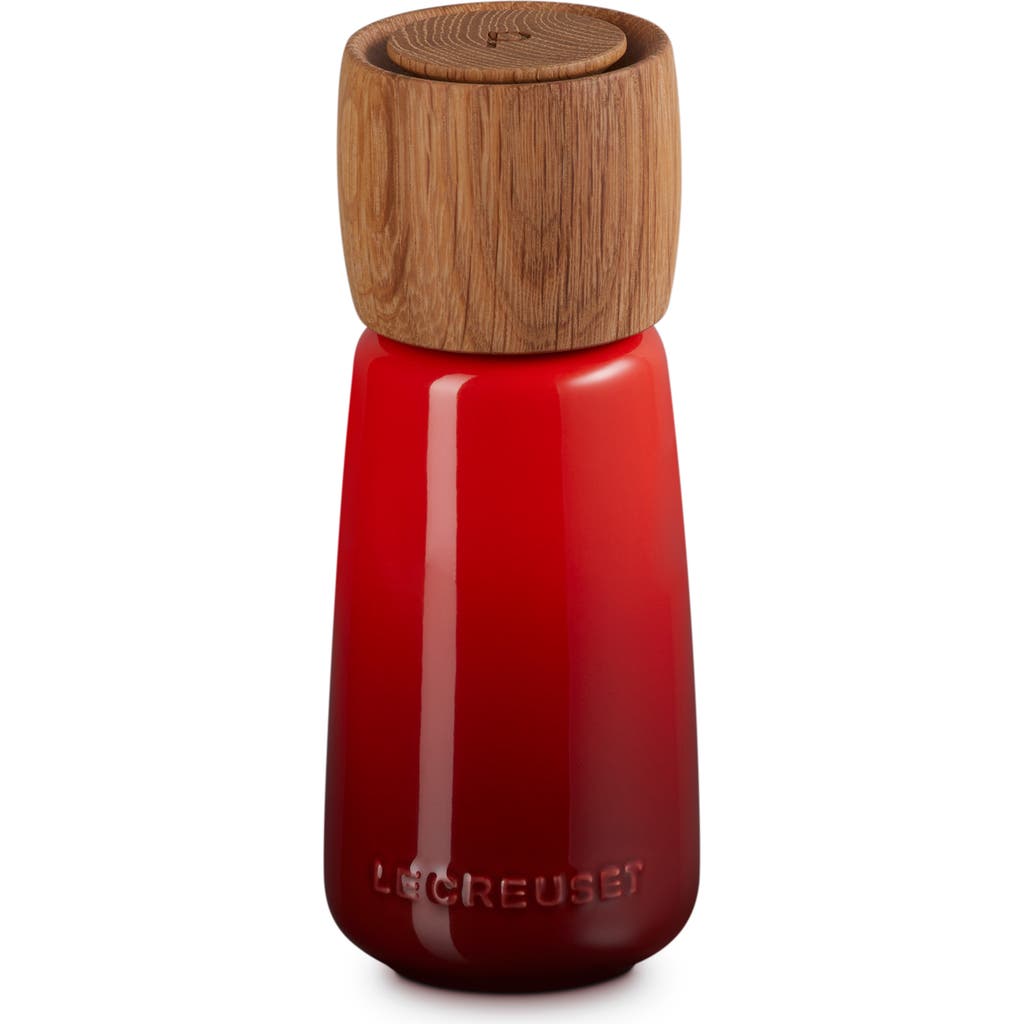 Le Creuset Alpine Pepper Mill In Cerise