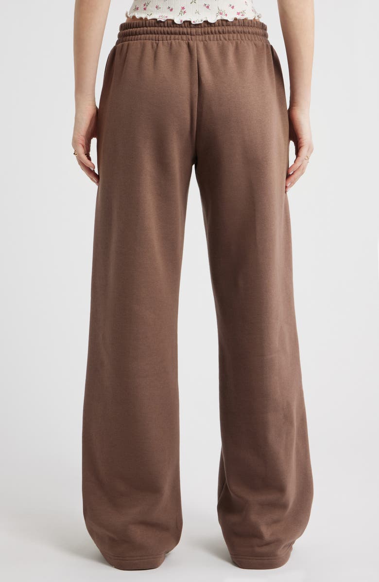 BP. Baggy Wide Leg Sweatpants, Alternate, color, Brown Quartz