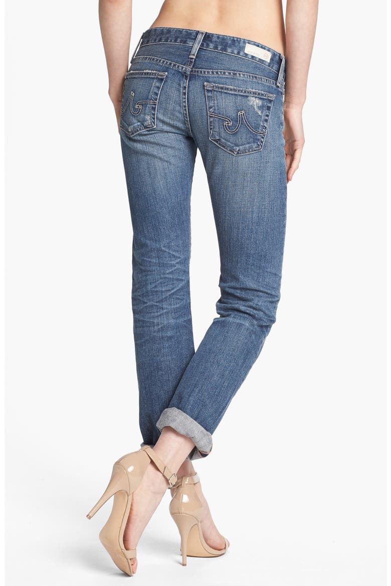 'The Tomboy' Relaxed Straight Leg Jeans, Alternate, color, 17 YEAR SALVATION