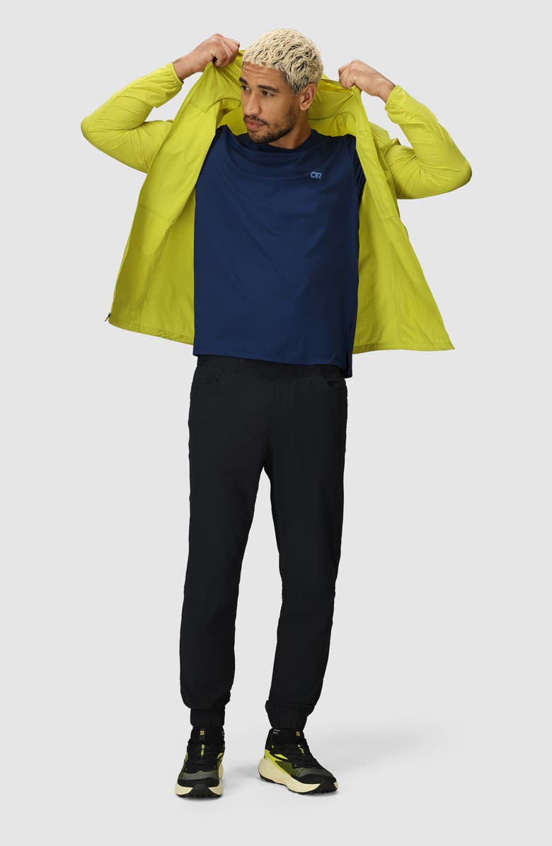 Outdoor Research Shadow Wind Zip-Up Hoodie, Alternate, color, Viper