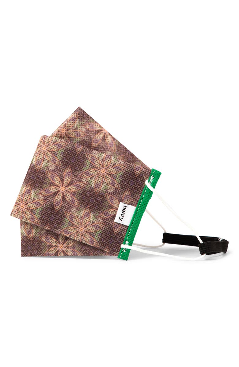 HENRY Adult Pleated Face Mask, Alternate, color,