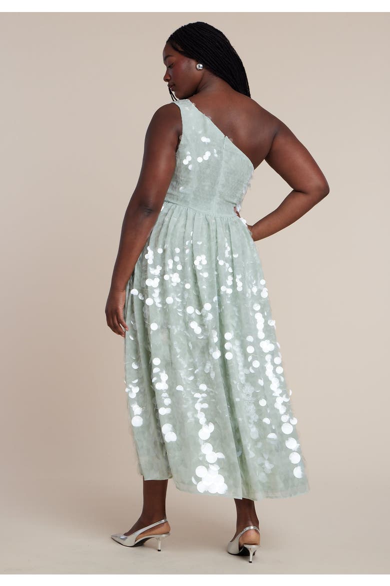 Paillette Dress, Alternate, color, MISTLETOE