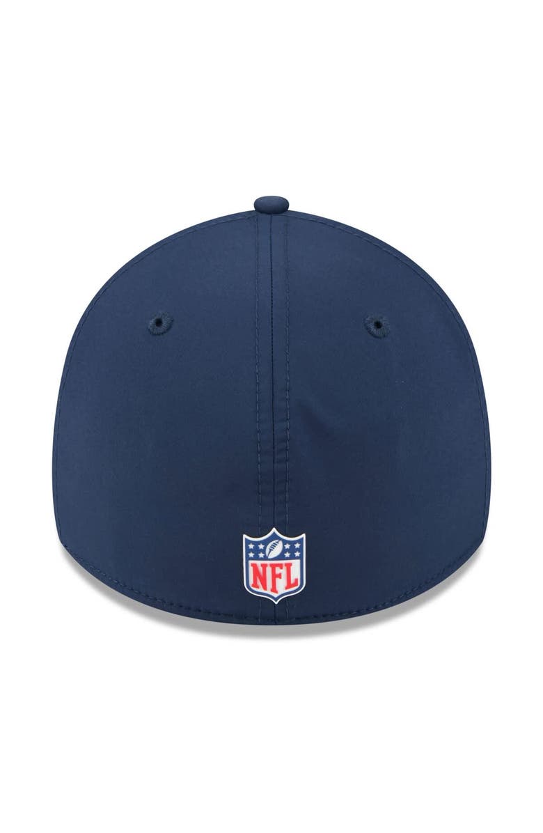 New Era Men's New Era Navy New England Patriots 2025 Sideline 39THIRTY Flex Hat, Alternate, color, 