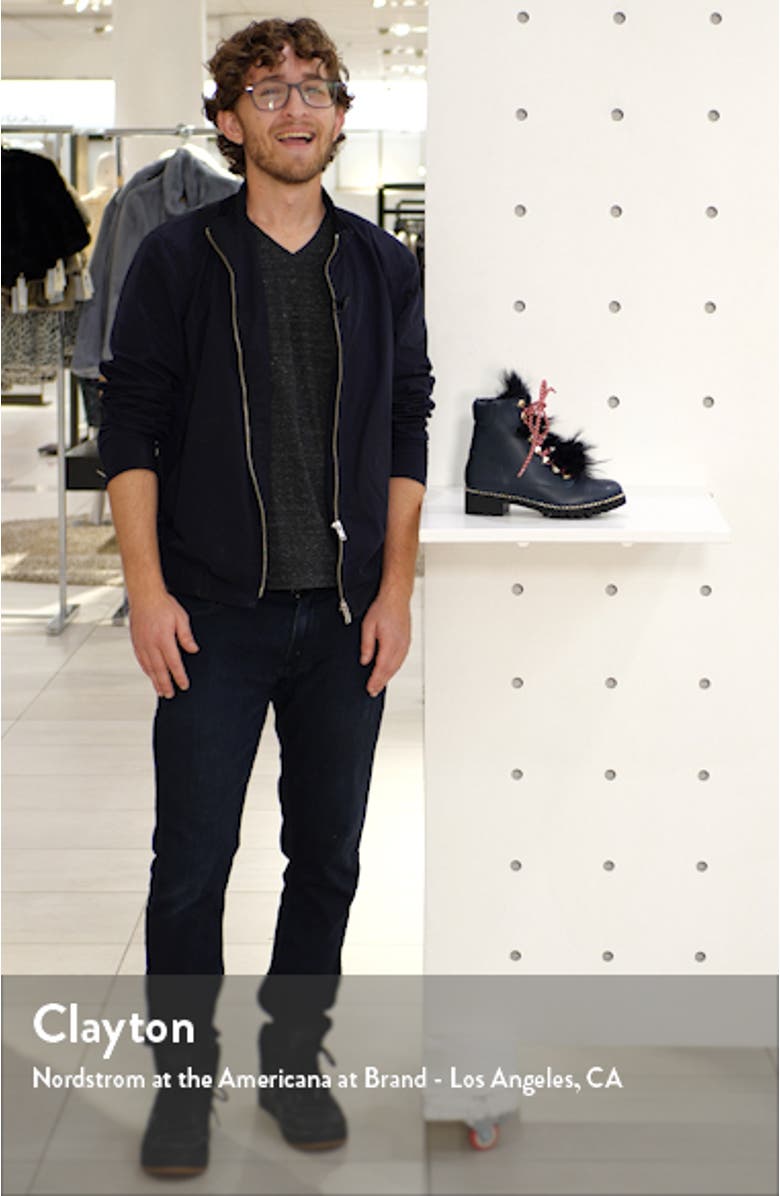 Trekker Boot with Genuine Shearling Trim, sales video thumbnail