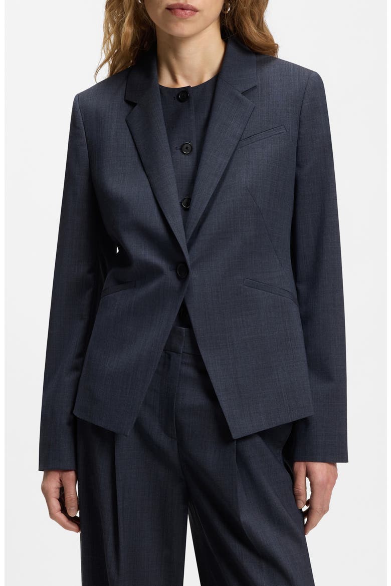 Jia Wool Jacket, Main, color, SKY CAPTAIN