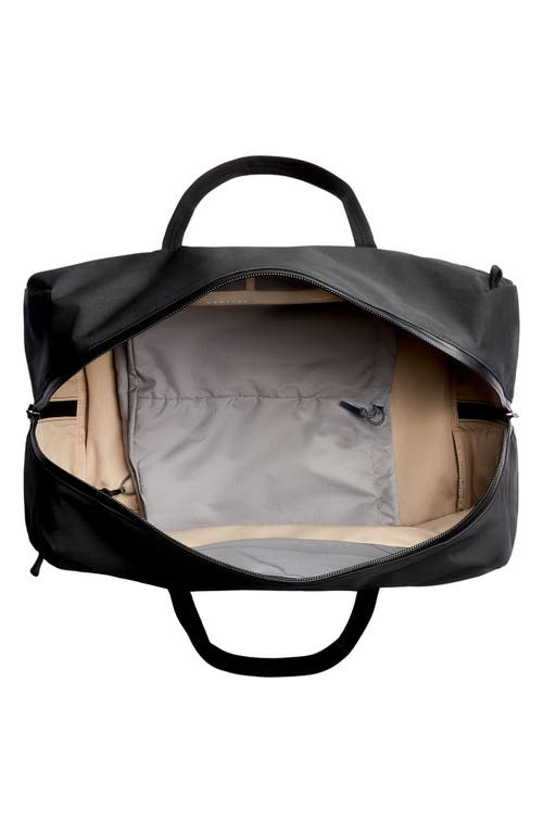 Bellroy Venture Water Repellent Duffle Bag In Black