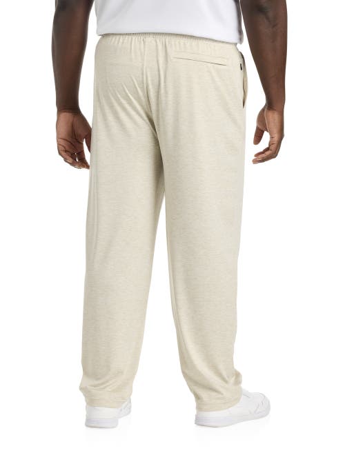 Reebok Big & Tall Performance Athletic-fit Sweatpants In Sport Beige Hthr
