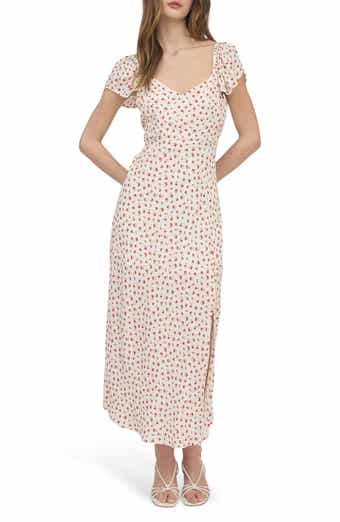 Blu Pepper Floral Midi Dress