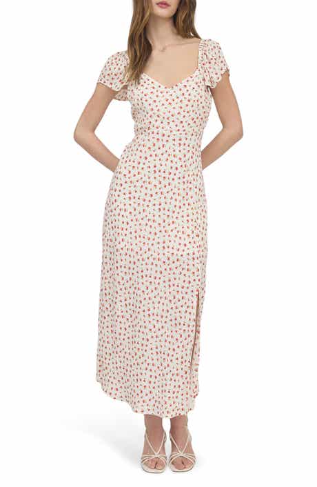 Blu Pepper Floral Midi Dress