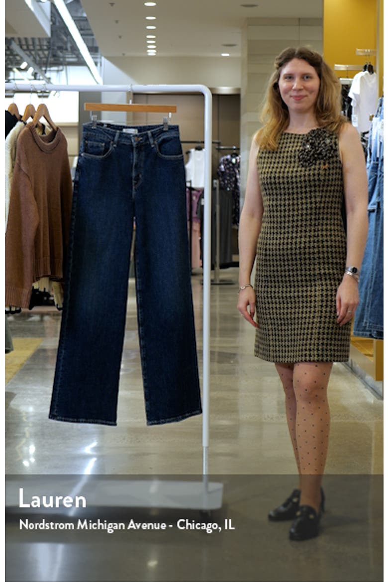 High Rise Wide Leg Jeans video