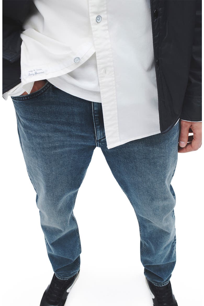 Fit 2 Authentic Stretch Slim Fit Jeans, Alternate, color, IVOR
