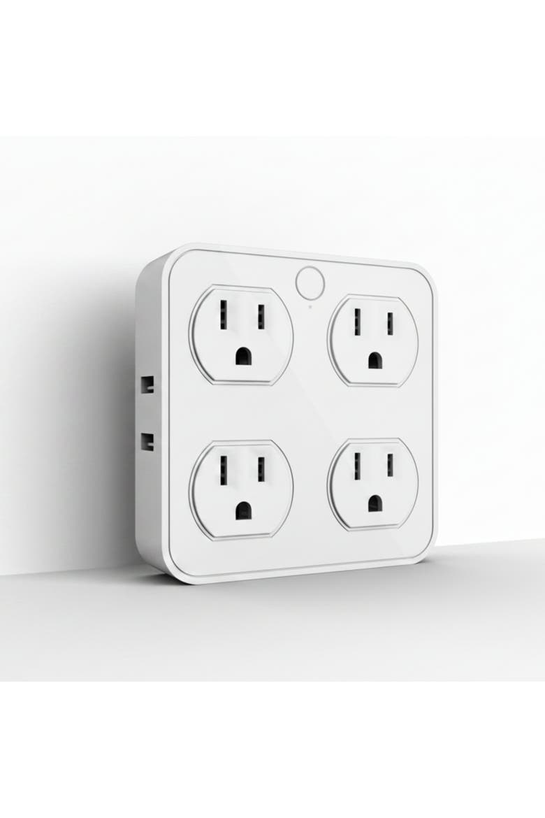 Smart WiFi Wall Tap, Main, color, White