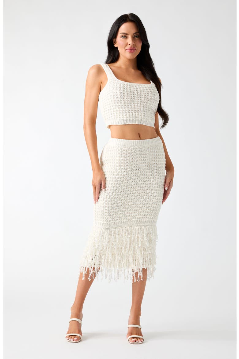 Remi Square Neck Cropped Sweater Tank, Alternate, color, NATURAL