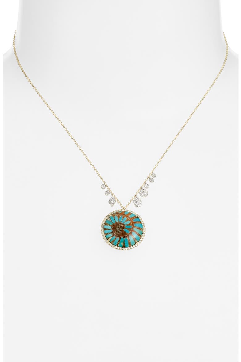 Meira T Amazonite Inlay Pendant Necklace (Women) | Nordstrom