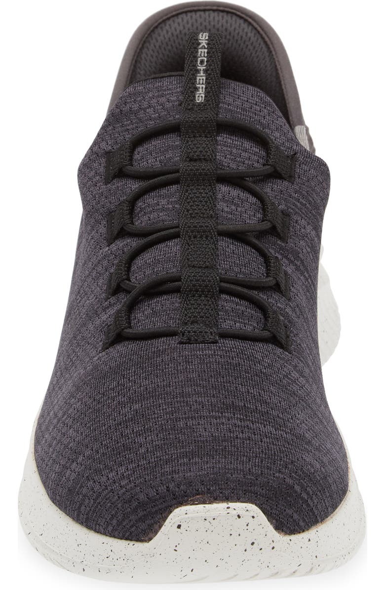 SKECHERS Ultra Flex 3.0 Right Away Slip-On Sneaker, Alternate, color, Black Grey