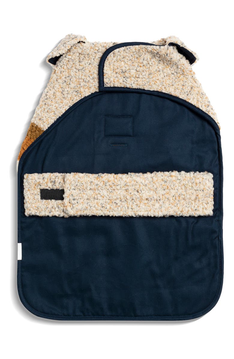 Shinola Fleece Dog Coat, Alternate, color, Oatmeal