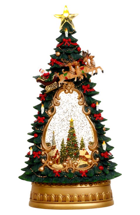 Christmas Tree Scene with LED