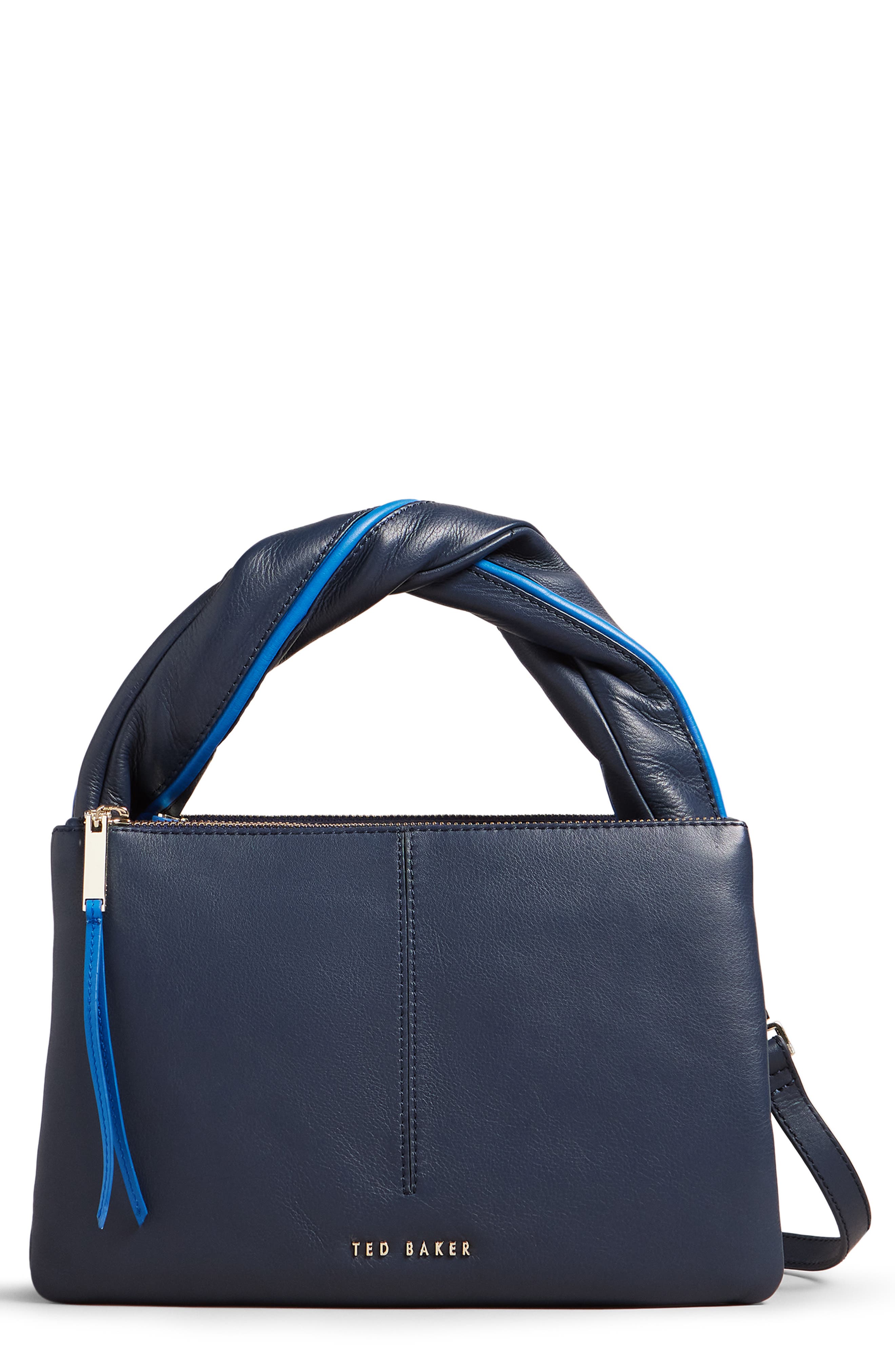 Ted Baker London Nilania Twisted Handle Crossbody Bag, Main, color, 