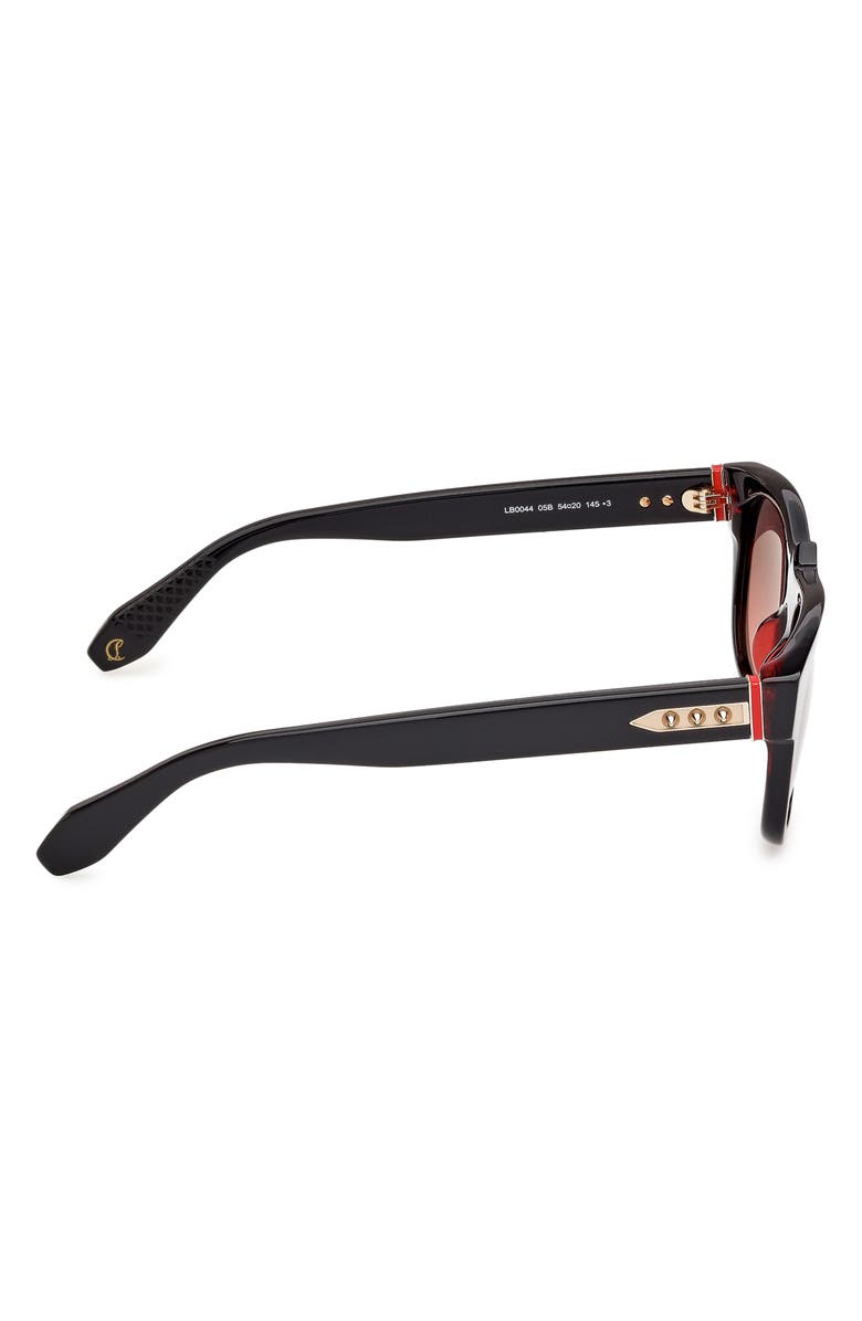 Christian Louboutin 54mm Square Sunglasses, Alternate, color, 