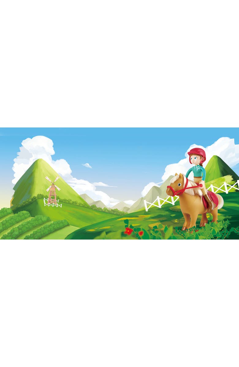 Hape Pony Club Ranch 25-Piece Playset, Alternate, color,