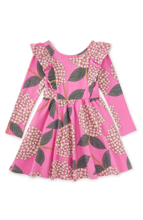 Ruffle Shoulder Ballet Dress (Toddler, Little Kid & Big Kid)