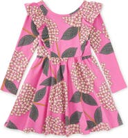 Tea Collection Ruffle Shoulder Ballet Dress