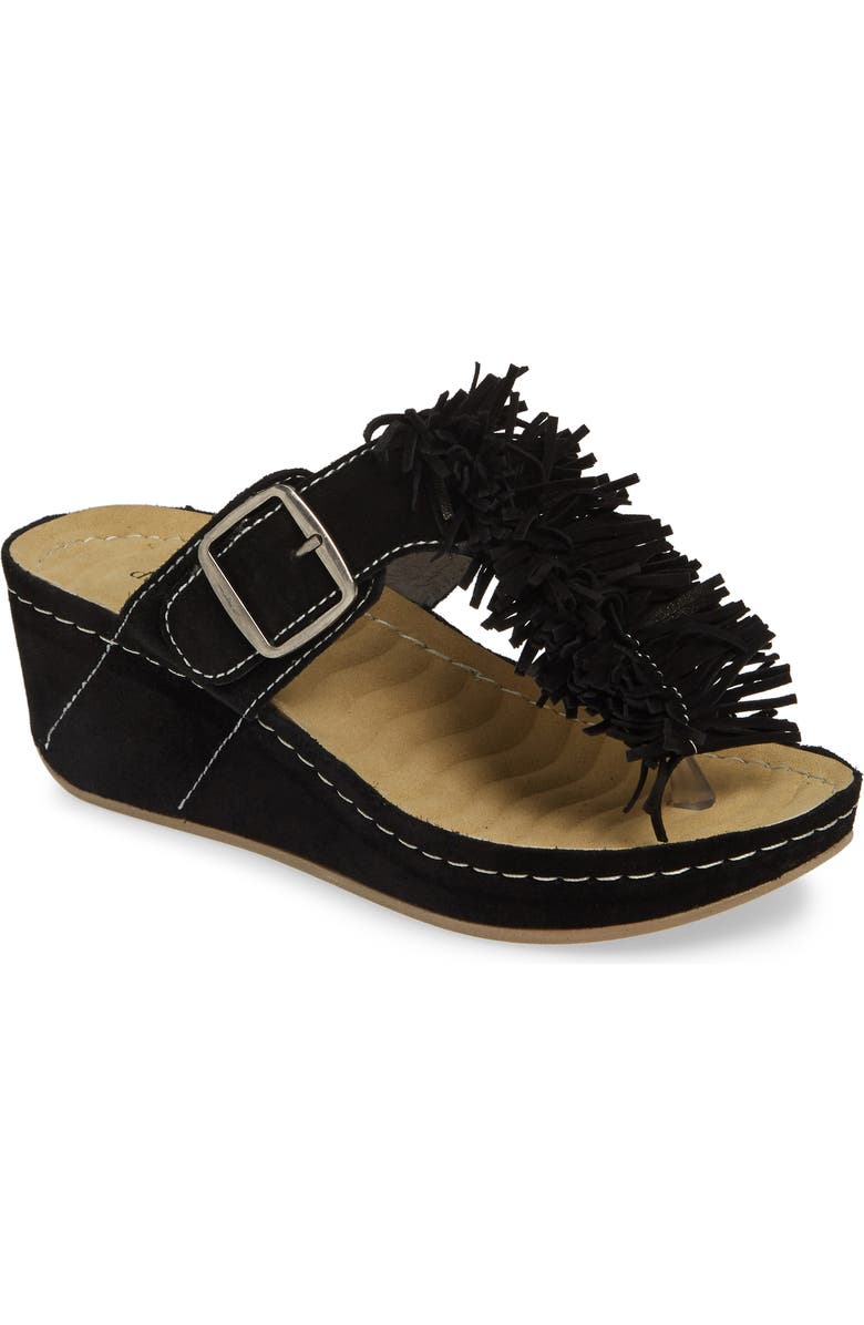 David Tate Festive Wedge Sandal, Main, color,