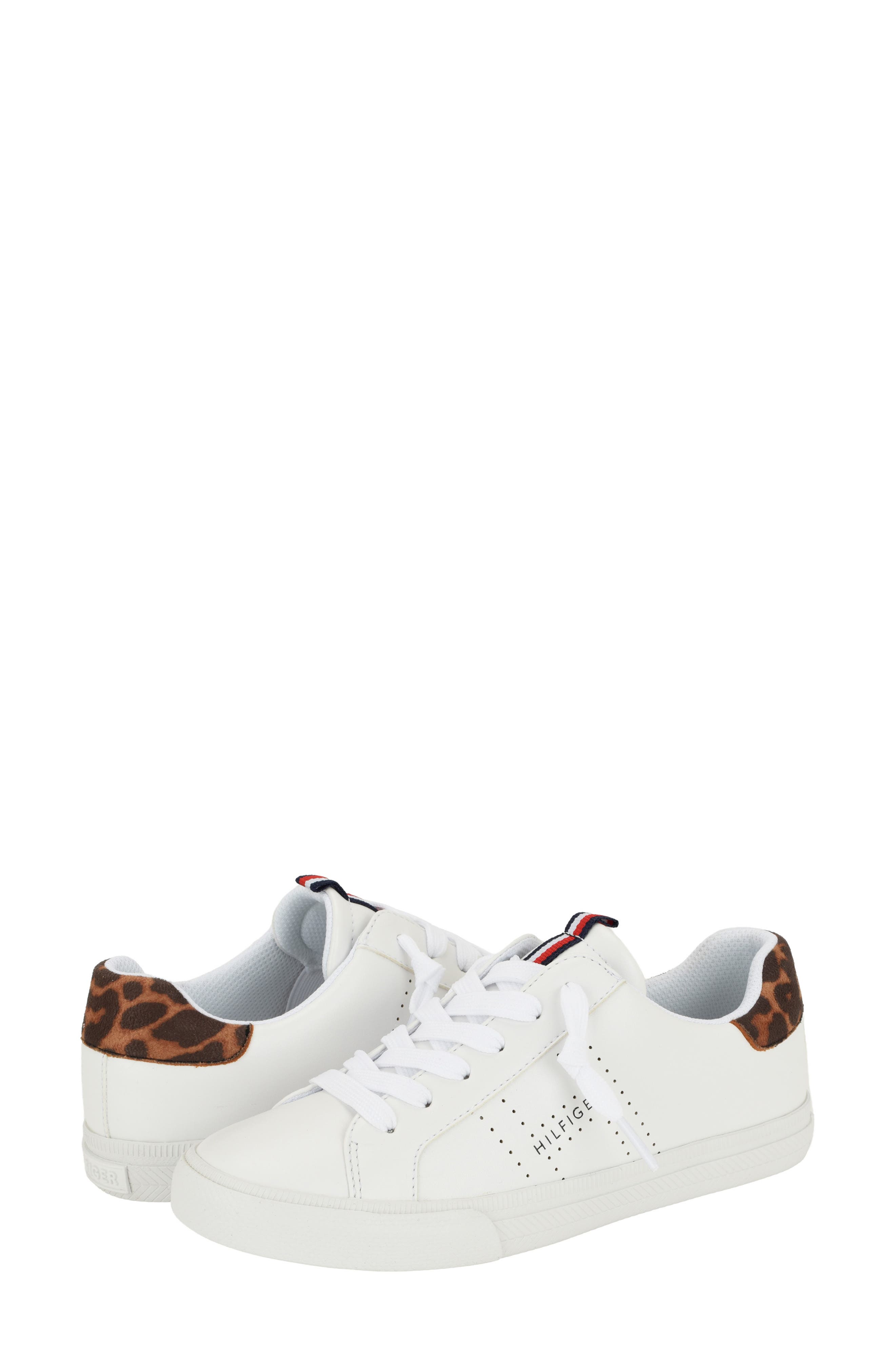 Lustina Sneaker, Alternate, color, WHITE/ TAN MULTI