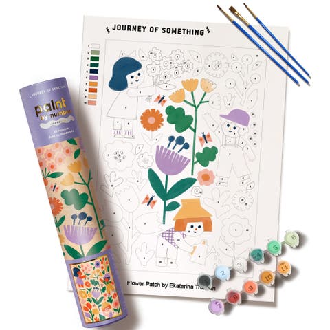 Paint By Numbers, In Bloom, DIY Adult Painting Craft Kit